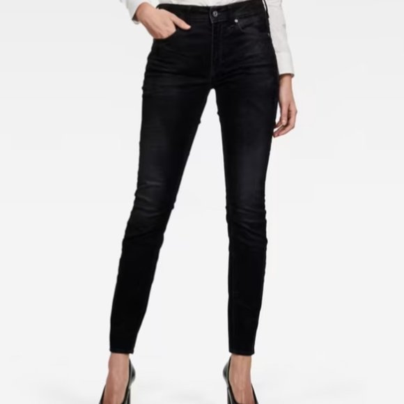 Gstar Raw 3301 High Waist Skinny Jean - Picture 1 of 10
